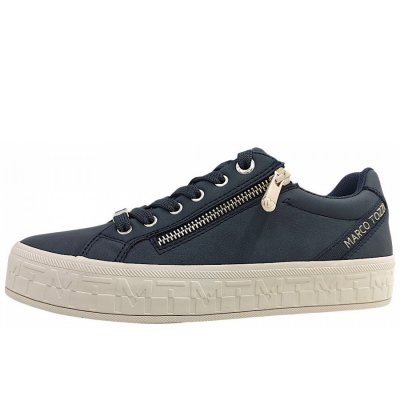 Marco Tozzi sportlicher Schnürer in navy 805