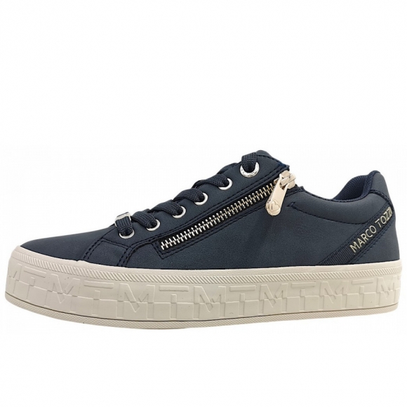 Marco Tozzi sportlicher Schnürer in navy 805