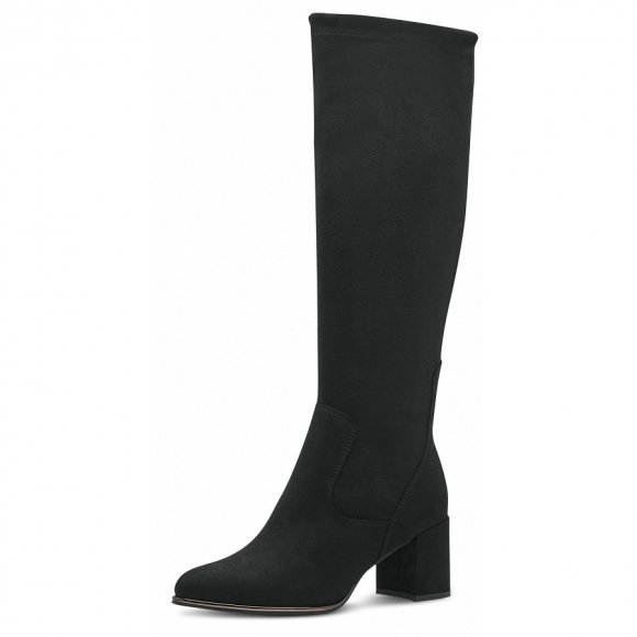 Marco Tozzi Langschaftstiefel in schwarz