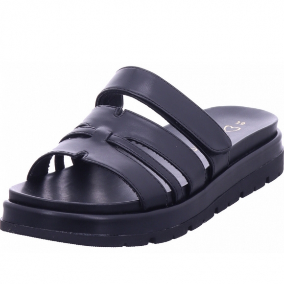 Marco Tozzi Pantolette in schwarz