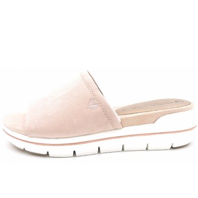 Marco Tozzi woms slides Pantolette in Rosa