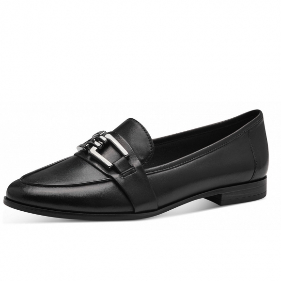 Marco Tozzi Slipper in schwarz