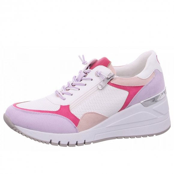 Marco Tozzi Sneaker in 166 white pink