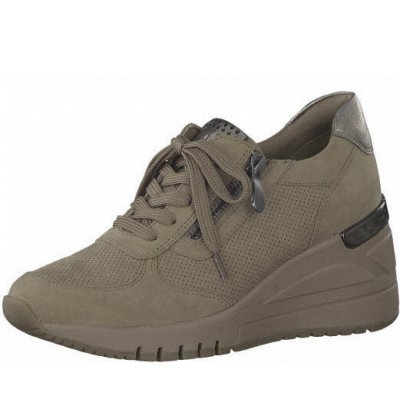 Marco Tozzi schnürer Sneaker in beige