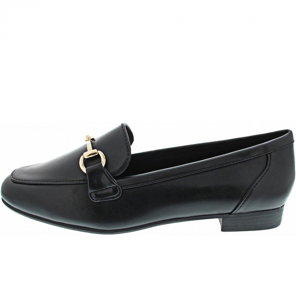 Marco Tozzi Mokassin in black-gold