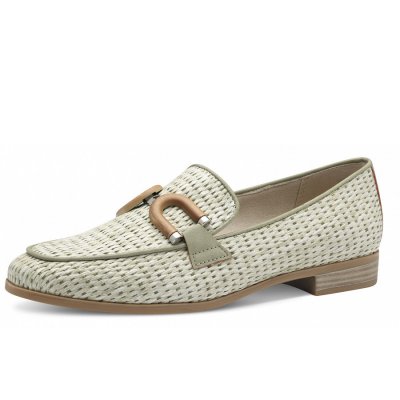 Marco Tozzi Slipper in grün