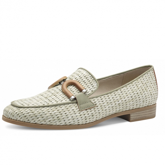 Marco Tozzi Slipper in grün
