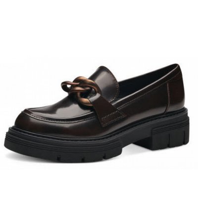 Marco Tozzi slippermodel 2470541 Slipper in dunkelbraun