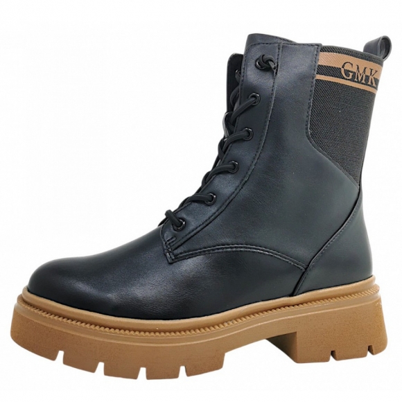 Marco Tozzi Schnürstiefel in black/nature 084