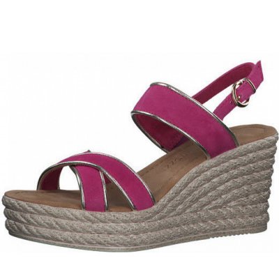 Marco Tozzi sandalette Sandalette in rosa/pink