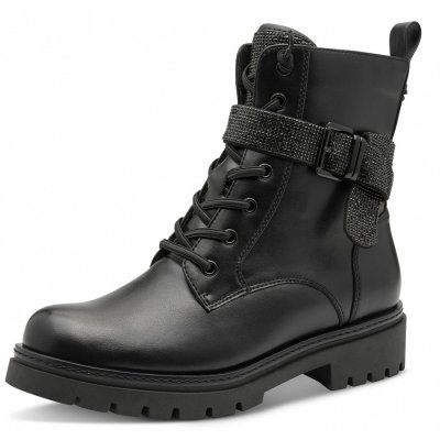 Marco Tozzi Schnürstiefel in schwarz Marco Tozzi Schnürstiefel in schwarz