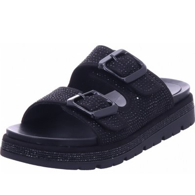 Marco Tozzi Pantolette in schwarz