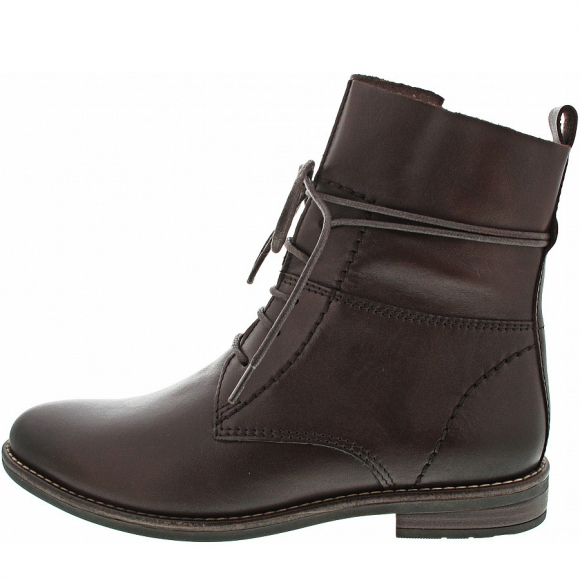 Marco Tozzi Schnürstiefelette in cafe