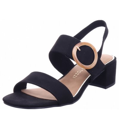 Marco Tozzi Sandalette in schwarz