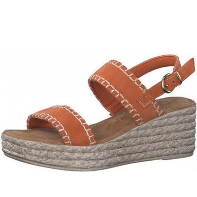 Marco Tozzi sandalette Sandalette in orange