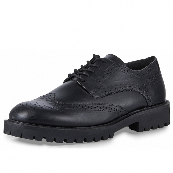 Marco Tozzi elegante Schnürer in schwarz Marco Tozzi elegante Schnürer in schwarz
