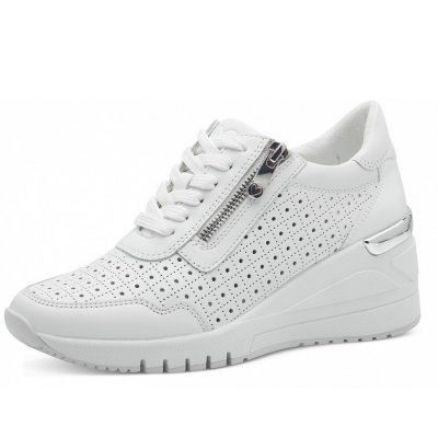Marco Tozzi Keilsneaker in weiß