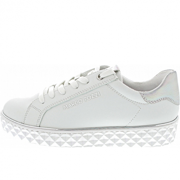 Marco Tozzi Sneaker in WHITE COMB