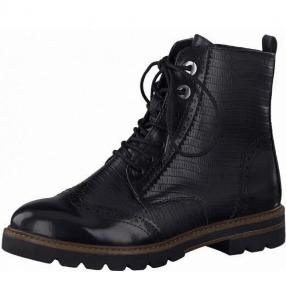 Marco Tozzi stiefel Stiefel in schwarz
