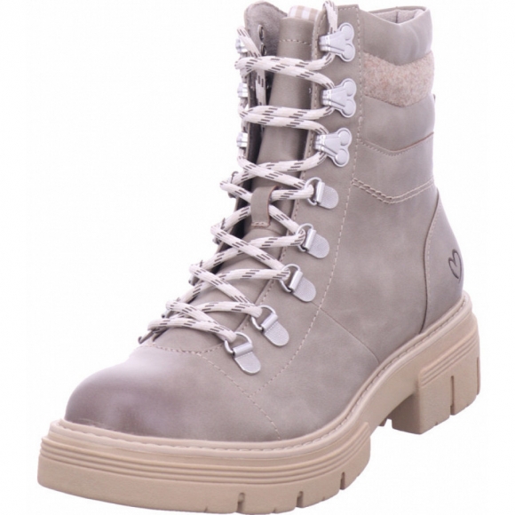 Marco Tozzi stiefel Stiefelette in grau