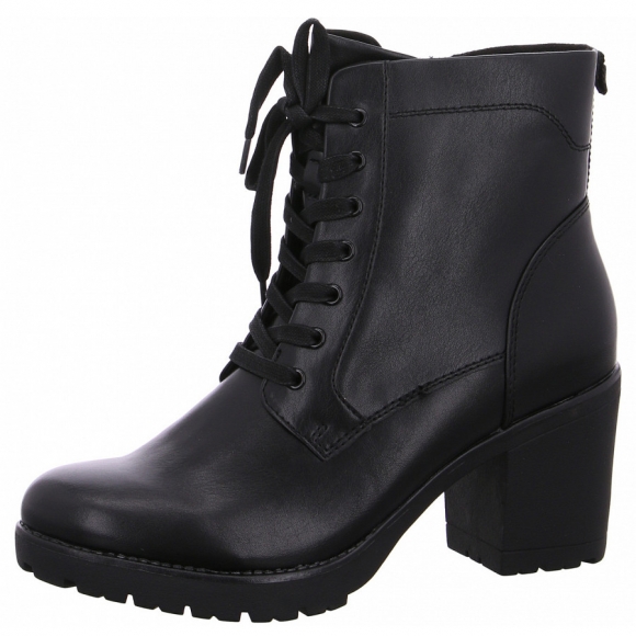 Marco Tozzi Schnürstiefelette in 001 BLACK