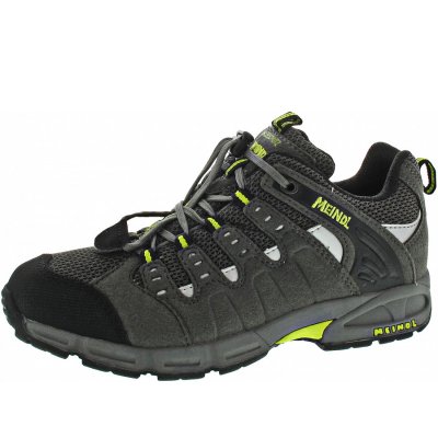 Meindl Snap Junior Nässeschutz Outdoor Schuhe in anthrazit/pistazie
