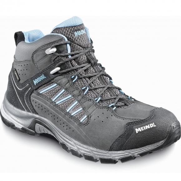 Meindl Journey Lady MID GTX Wanderschuh in anthrazit/türkis