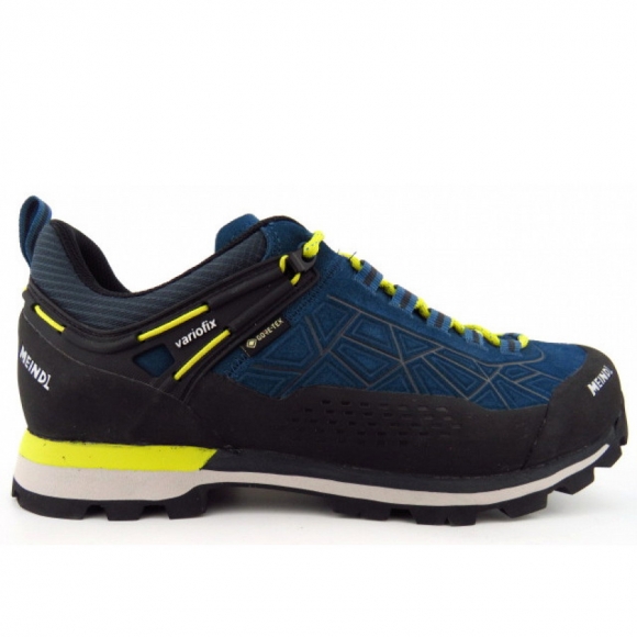Meindl Literock Free GTX marine Wanderschuh in marine gelb