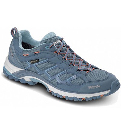 Meindl Wanderschuh in smaragd | orange