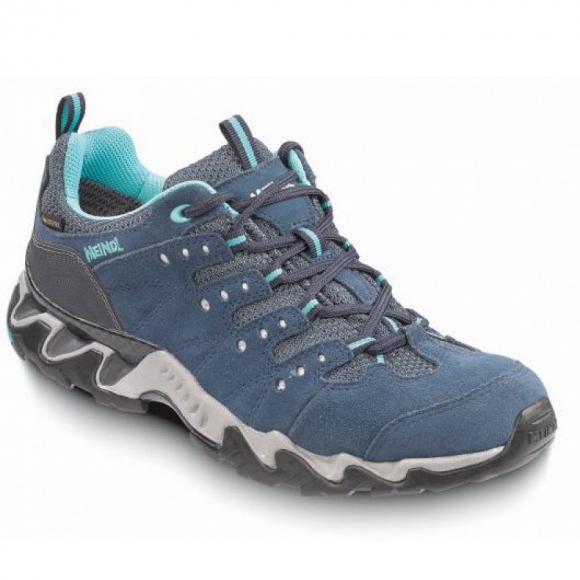Meindl Portland Lady GTX Wanderschuh in marine/tuerkis