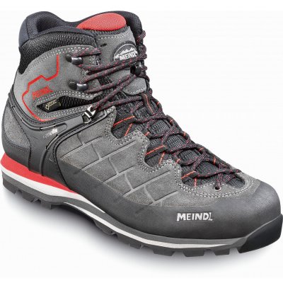 Meindl Litepeak GTX graphit Wanderschuh in graphit/rot