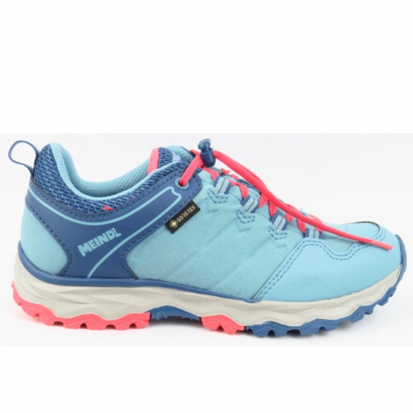 Meindl Ontario Junior GTX Wanderschuh in lachs aquamarin