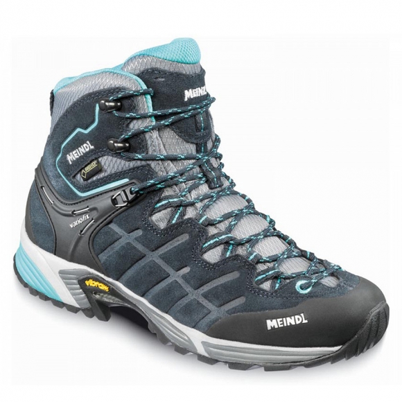 Meindl Trekkingschuhe in marine/türkis