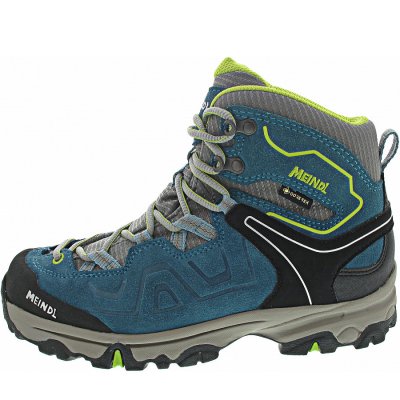 Meindl Litepeak Junior Wanderstiefel in petrol-lemon
