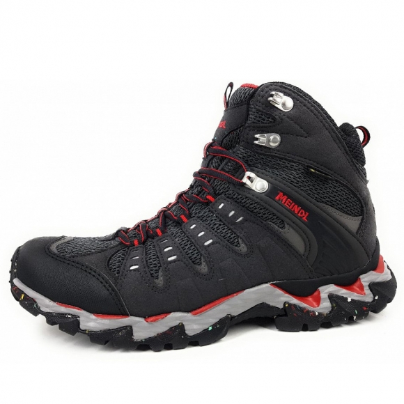 Meindl Respond Mid II GTX Wanderstiefel in 59 graphit rot