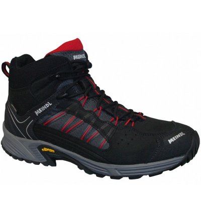 Meindl Wanderschuhe in schwarz/rot