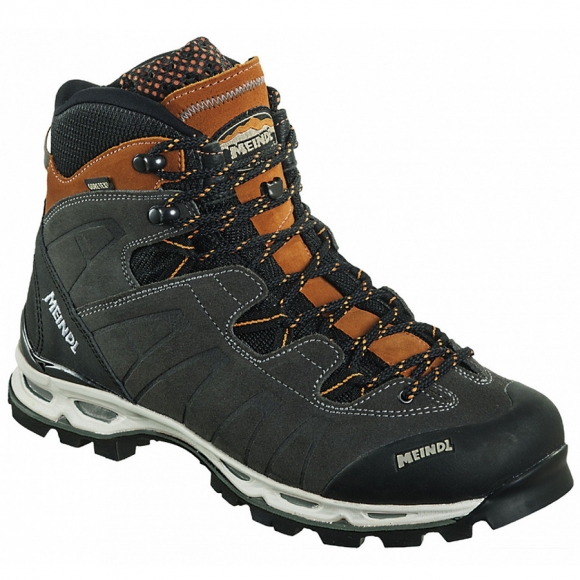 Meindl Wanderschuhe in anthrazit/orange
