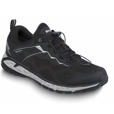 Meindl Halbschuhe in schwarz/silber