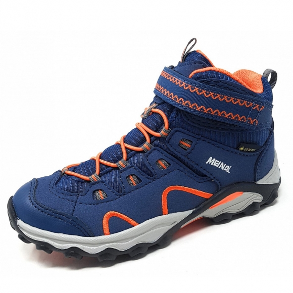 Meindl Respond Jr. MID GTX Wanderstiefel in marine-orange
