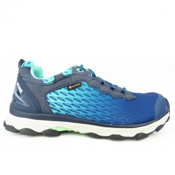 Meindl Activo Sport Lady GTX Walkingschuh in ozean/türkis