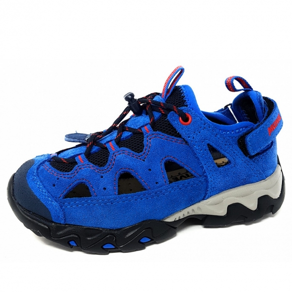 Meindl Rudy Jr. Trekkingschuh in ocean-rot