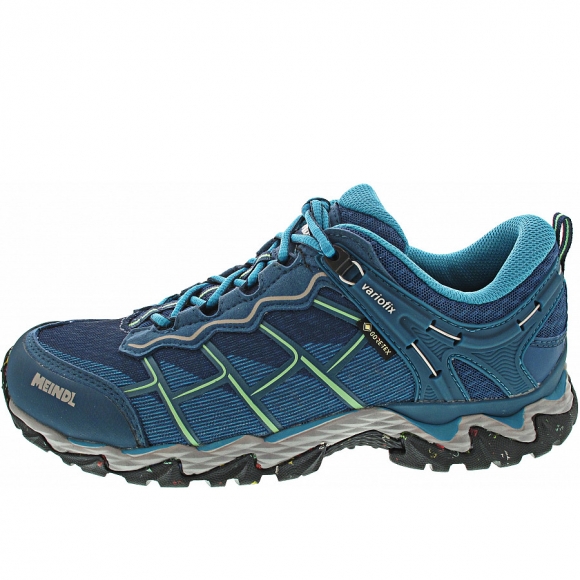 Meindl Houston Lady GTX Wanderschuh in türkis-petrol