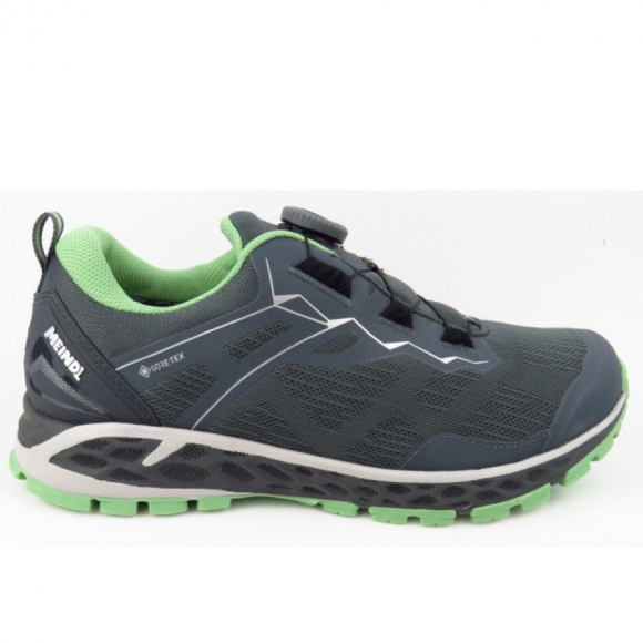 Meindl Power Walker Lady 3 5 BOA Wanderschuh in graphit linde