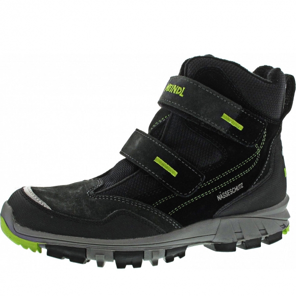 Meindl Polar Fox Junior Winterstiefel in lemon/anthrazit