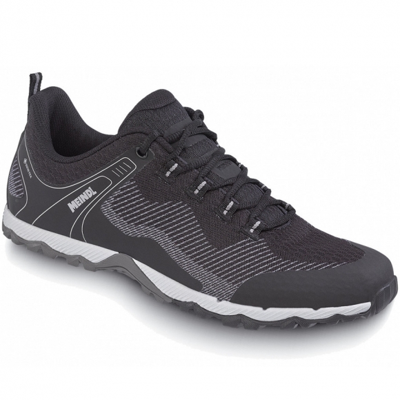 Meindl Outdoor Schuh in schwarz/silber