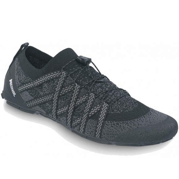 Meindl Herrenschuhe in schwarz/silber