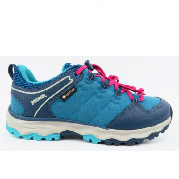 Meindl Ontario Junior GTX Wanderschuh in magenta petrol Meindl Ontario Junior GTX Wanderschuh in magenta petrol