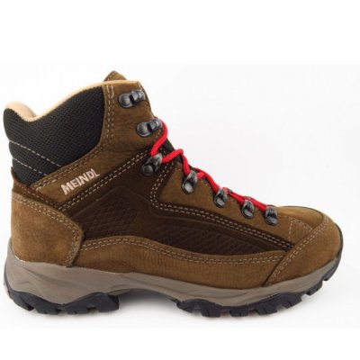 Meindl Baltimore Lederfutter Wanderstiefel in kastanie braun