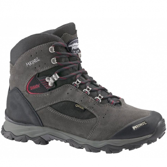 Meindl Wanderstiefel in Granit/Rot