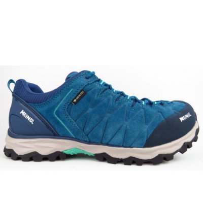Meindl Monello Lady GTX Wanderschuh in tuerkis jeans